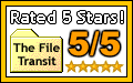 Awarded 5/5 Stars On The File Transit